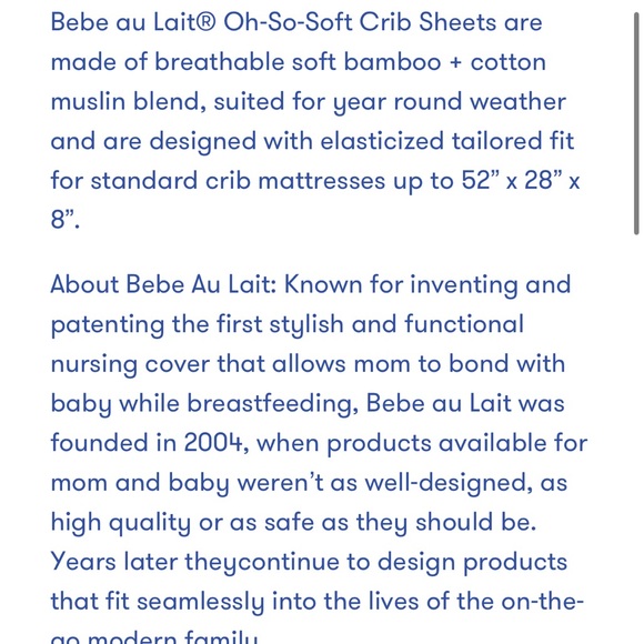 Crib sheet - Picture 3 of 3